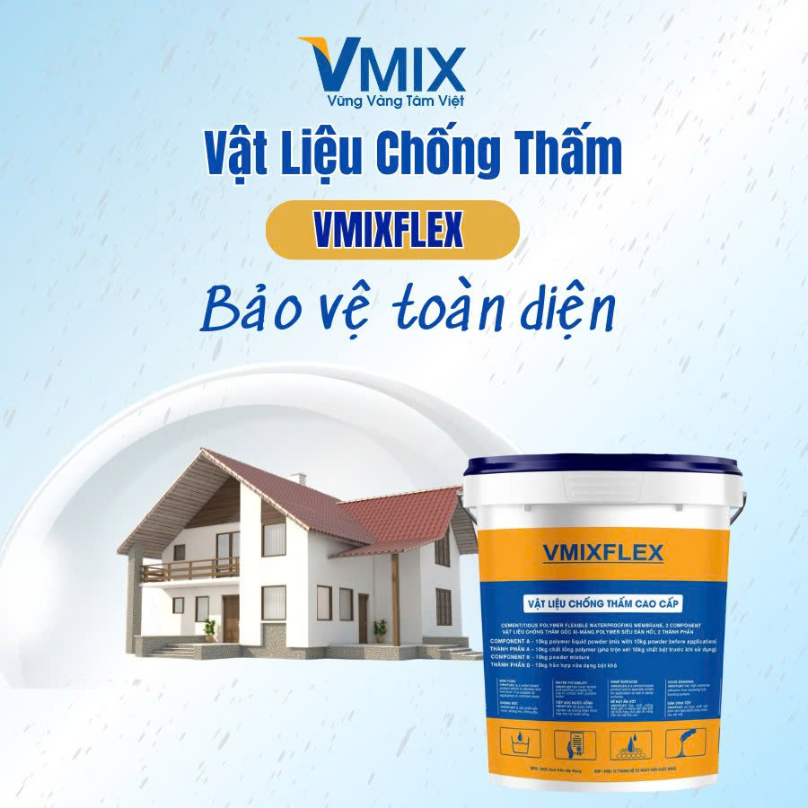Chống thấm bể nước VMIX FLEX